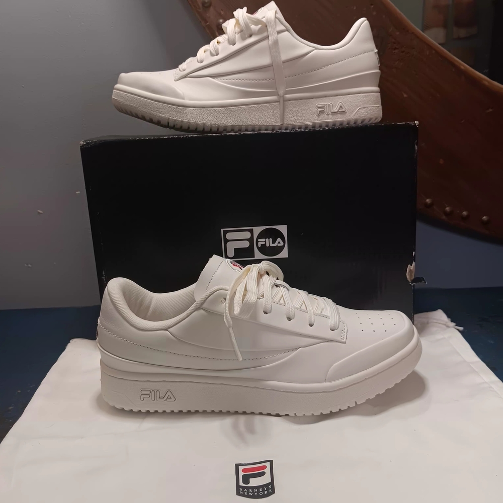 Barneys New York Fila White Women's Sneakers